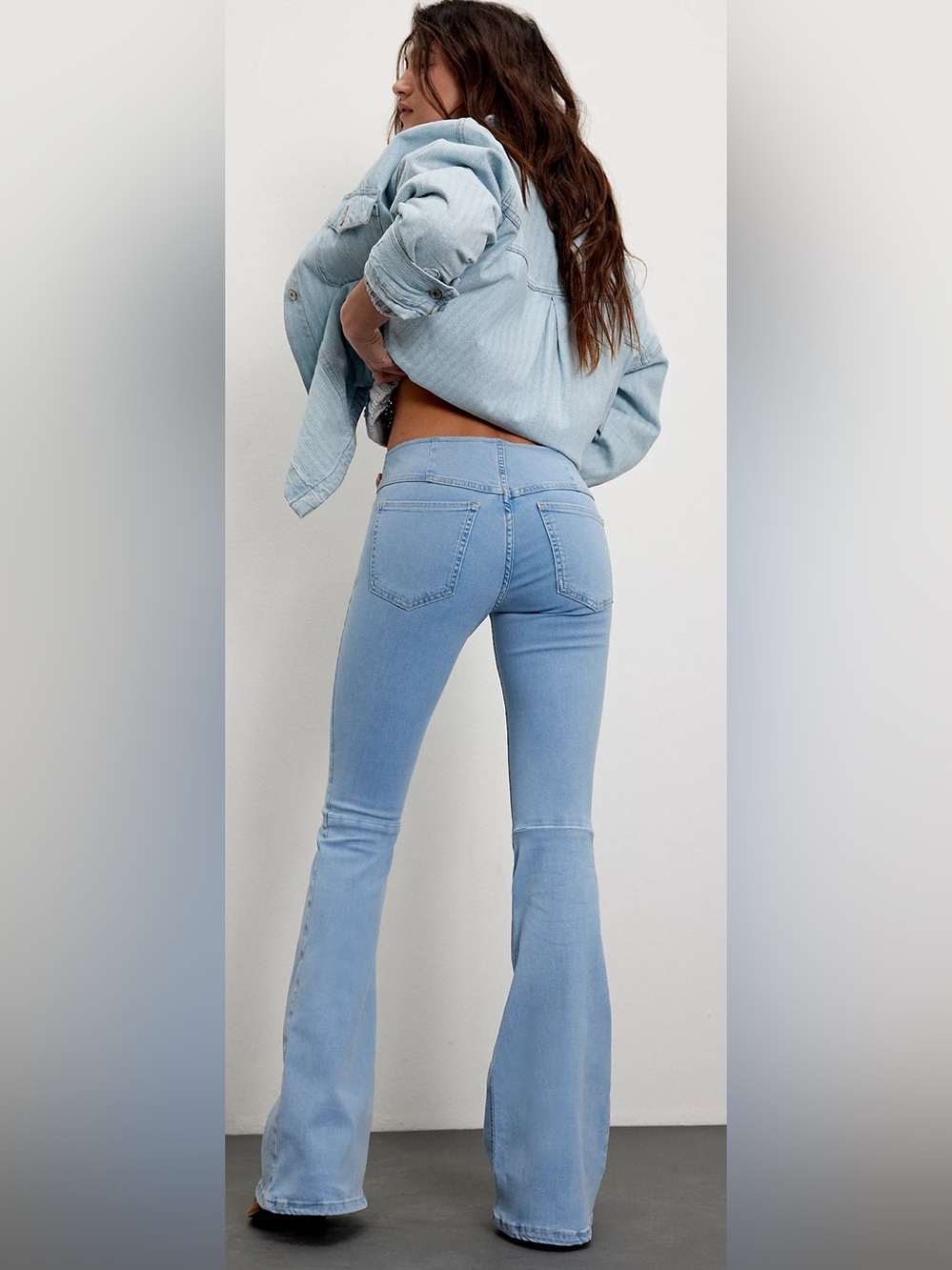 We The Free Penny Pull-On Flare Jeans - Picture 2 of 14
